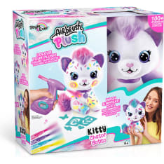 Airbrush Plush Kissa väritettävä pehmo