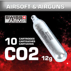 Swiss Arms 10 kpl CO2 kapselit