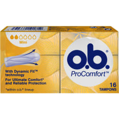 o.b. ProComfort Mini 16 kpl tamponi
