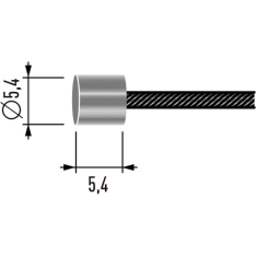 Ratioparts 2500mm vaijeri