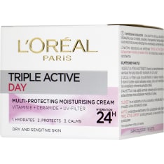 L'Oréal Paris Triple Active 50 ml kuivalle iholle päivävoide