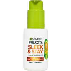 Garnier Fructis Keratin Sleek Leave-in 50ml hair serum for frizzy hair