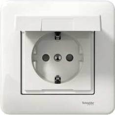Schneider Electric Exxact IP44 1-osainen pistorasia