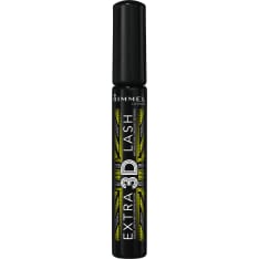 Rimmel Extra 3D Lash Mascara Extreme Black 8 ml musta ripsiväri