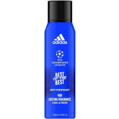 Adidas UEFA Best of Best 150 ml miesten antiperspiranttispray