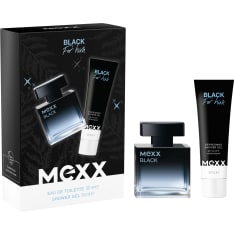 Mexx Black for Him EdT + suihkugeeli tuoksupakkaus