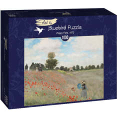 Bluebird Claude Monet - Poppy Field, 1873 1000p palapeli