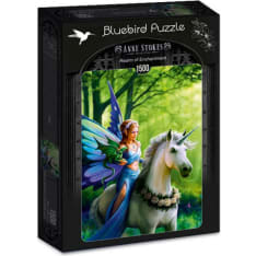 Bluebird Anne Stokes - Realm of Enchantment 1500p palapeli