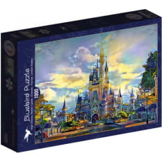 Bluebird Walt Disney World Castle, Orlando, Floride, USA 1000p palapeli