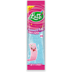 Lutti Bubblizz Fizz Candy Paper 15 g syötävä karkkipaperi
