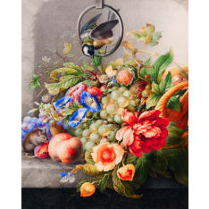 Figure'd Art  Flowers and fruits ristipistotyö