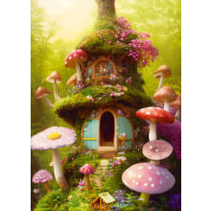 Alipson Mushroom House 1000p palapeli
