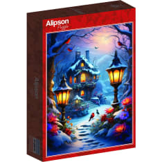 Alipson Enchanted Wintery Scene 500p palapeli