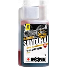 Ipone Samourai Racing 2T strawberry smell 1L moottoriöljy