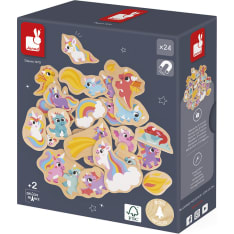 Janod Wooden Magnets Fairy Tale Characters