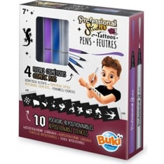 Buki Tattoo Pens Silver, 4 pcs