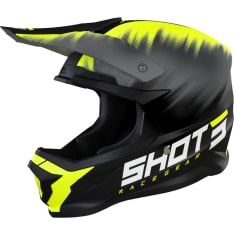 SHOT Furious Versus Neo yellow matte helmet