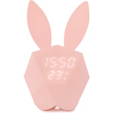 MOB Rabbit herätyskello yövalolla