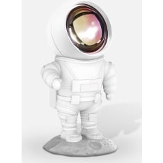 MOB oranssi auringonlasku astronautti valoprojektori yövalo