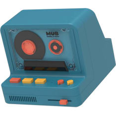 MOB Retro Camera blue wireless speaker