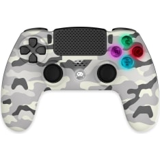 PS4 RGB langaton peliohjain valkoinen camo