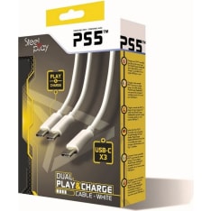 Steelplay Dual Play & Charge PS5 latauskaapeli