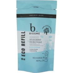 Biosme Probioottinen deodorantti Bleu Ocean täyttöpakkaus 80 ml