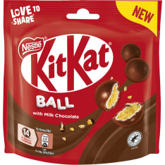 KitKat Ball Maitosuklaa 140 g karkkipussi