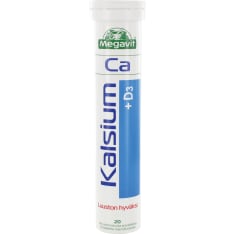 Megavit Kalsium + D3 20 kpl poretabletti