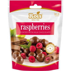 Rois Chocolate Covered 100g raspberry