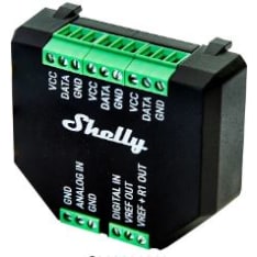Shelly Plus Addon anturiliitäntä Shelly Plus-laitteille