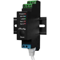 Shelly Pro 2PM 2x230V 16A Wifi-rele