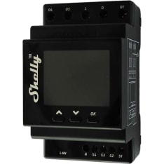 Shelly Pro 4PM 2x230VAC 16A LAN Wifi-rele