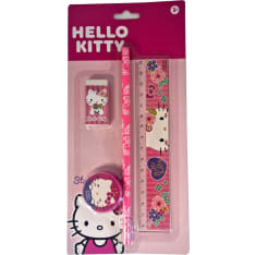Hello Kitty 4-osainen kirjoitussetti