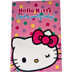 Hello Kitty A5 stapled notebook