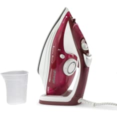 Gorenje SIH3000RBC Steam iron, Ceramic soleplate, Water tank 0.35 L, Continuous steam 40 g/min, red