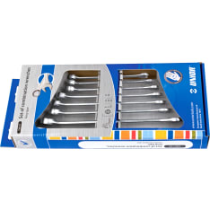 Unior 8-19mm kiintolenkkiavainsarja 120/1cs pitkä 8-os