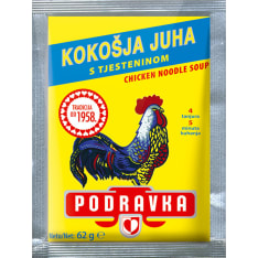Podravka 62g kana-nuudelikeittoainekset