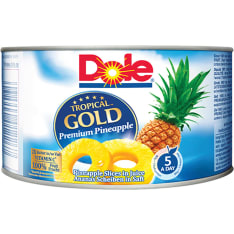 Dole Tropical Gold 227g/139g ananasviipaleita mehussa
