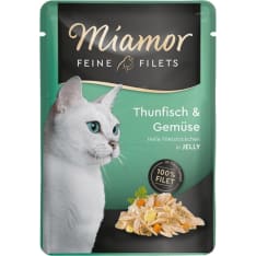 Miamor Fine Filets tuna & vegetable 100 g Jelly