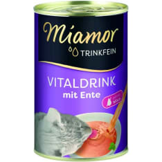 Miamor Trinkfein Ankka 135 ml Vitaljuoma kissalle