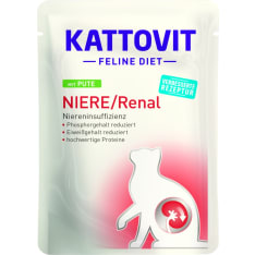 Kattovit Niere / Renal Kalkkuna 85 g annospussi kissalle