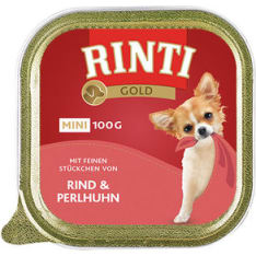 Rinti Gold Mini Beef & Guinea fowl 100 g