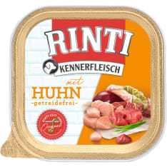 Rinti Kennerfleisch Plus chicken 300 g foil wet dog food
