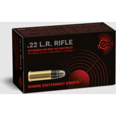 Geco .22 LR LRN 2,6 g 50 kpl pienoiskiväärin patruuna