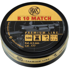 RWS R-10 Match 4,49mm 0,53g ilmakivääri luoti