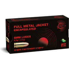 Geco 9 mm Luger 8 g SX Tombak 50 kpl patruuna