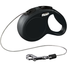 Flexi new classic cat cord musta xs 3m talutin