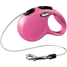 Flexi new classic cat cord pinkki xs 3m talutin