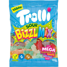 Trolli Sour Bizzl Mix 200 g karkkipussi